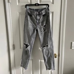 american eagle mom jeans